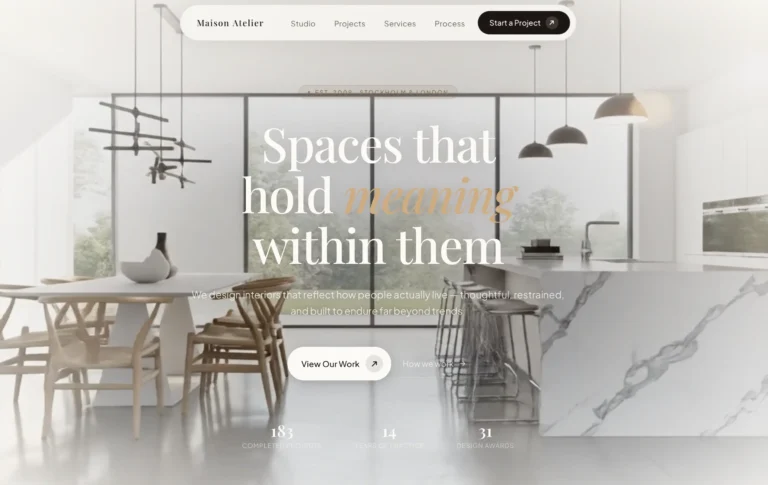 build animated website using claude code
