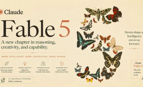 شركة أنتروبيك تصدر نموذجها الجديد Claude Fable 5