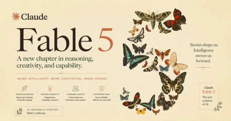 شركة أنتروبيك تصدر نموذجها الجديد Claude Fable 5