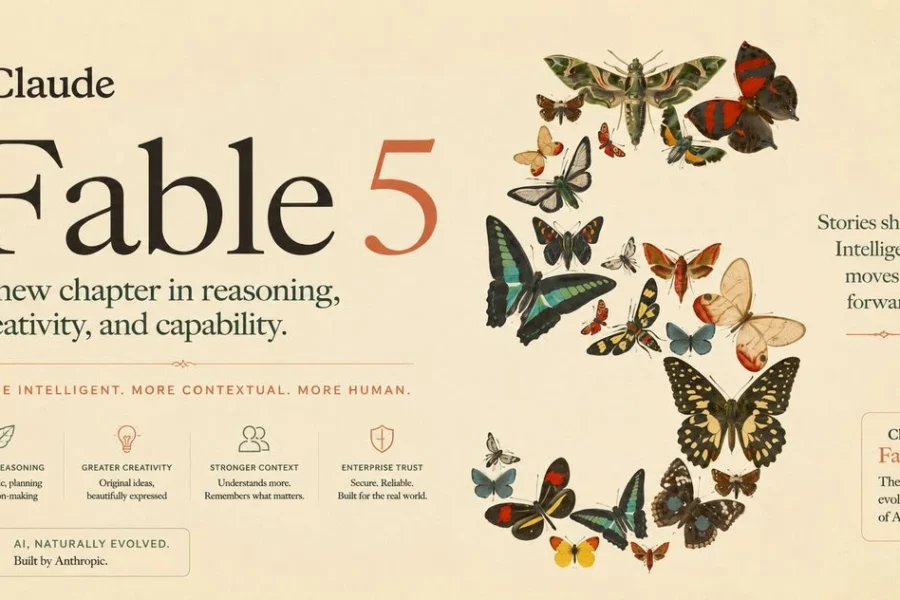 شركة أنتروبيك تصدر نموذجها الجديد Claude Fable 5